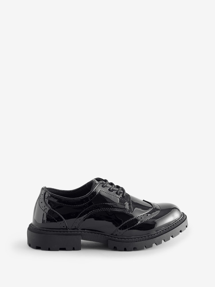 Schuh Bts Lorelai Lace Up Black Shoes - Bild 1 von 1