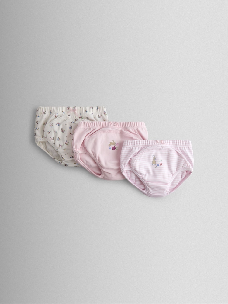JoJo Maman Bébé Bunny 3-Pack Training Joggers - Image 1 of 8