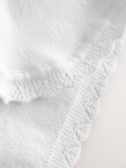 White Knitted Bridesmaid Shrug (3mths-16yrs) - Image 7 of 7