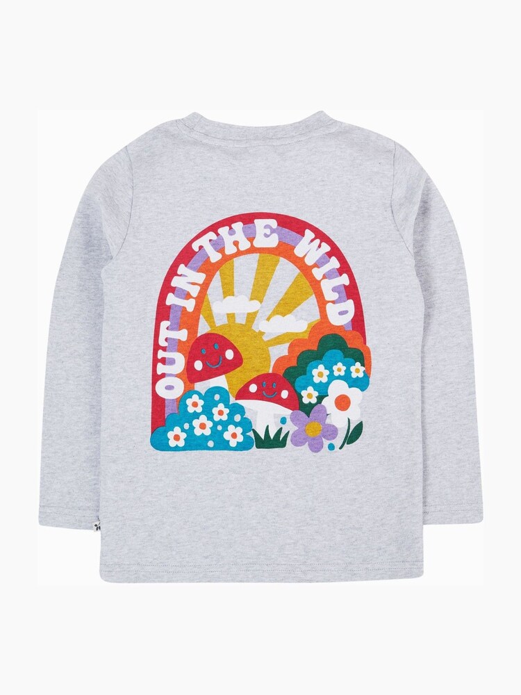 Frugi Grey Adventure Printed Top - Image 2 of 4