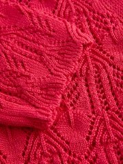 Red Knitted Cardigan (3-16yrs) - Image 4 of 4