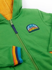 Frugi Yellow Helston Reversible Hoodie - Image 3 of 4