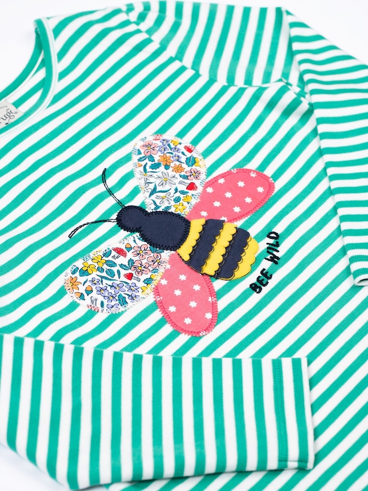 Frugi Green Theresa Top - Image 2 of 3