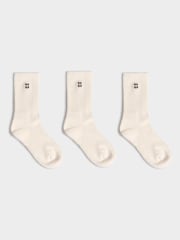 Sweaty Betty Brown Essentials Crew Socks 3 Pack - Image 1 of 3