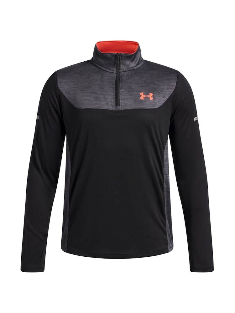 Under Armour Black Tech Utility 1/4 Zip Sweat Top - Image 1 of 3 Under Armour Black Tech Utility 1/4 Zip Sweat Top - Image 1 of 3
