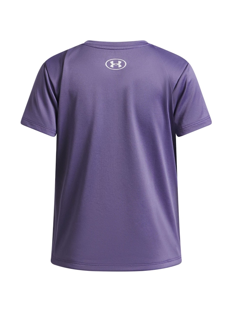 Under Armour Purple Tech Short Sleeve T-Shirt - Image 2 of 3 Under Armour Purple Tech Short Sleeve T-Shirt - Image 2 of 3