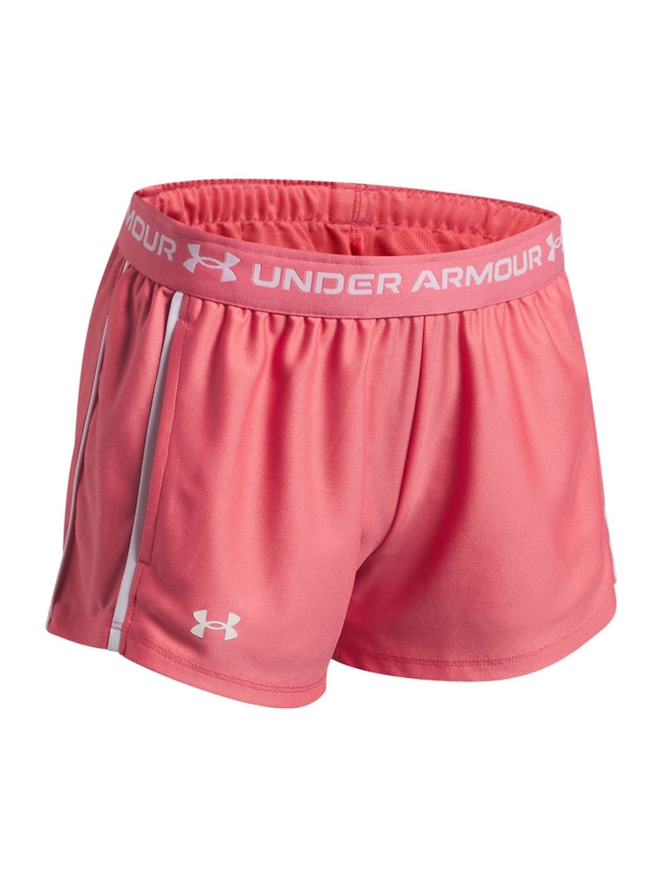 Under Armour Pink Tech Play Up Shorts - Image 3 of 3 Under Armour Pink Tech Play Up Shorts - Image 3 of 3
