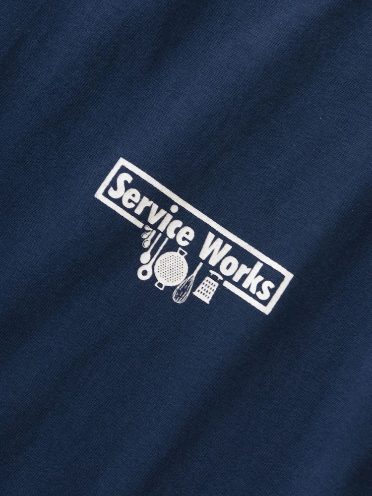 Service Works Blue Trademark T-Shirt - Image 5 of 5