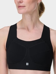 Sweaty Betty Black Zero Gravity Running Bra - Image 5 of 7