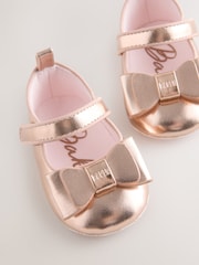 Baker by Ted Baker Padders Shoes With Bow - Image 3 of 5