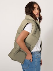 Long Tall Sally Natural Padded Gilet - Image 3 of 5