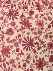 Castanho - Blusa Long Tall Sally com estampa Floral Print e borlas estilo Boho - Imagem 5 de 5