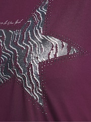 Roxa - Camiseta Yours Curve Placement - Imagem 4 de 4