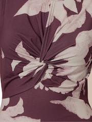 Long Tall Sally Red Ruched Maxi Dress - Image 5 of 5