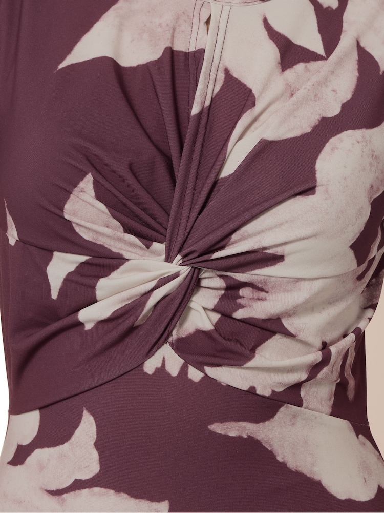 Long Tall Sally Red Ruched Maxi Dress - Image 5 of 5