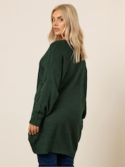 Verde - Yours Curve Essential Yours Jumper - Imagem 3 de 5