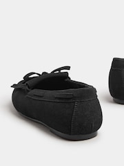 Yours Curve Black Extra Wide Fit Extra Wide Fit Fringe Moccasin Loafers - Image 5 of 5