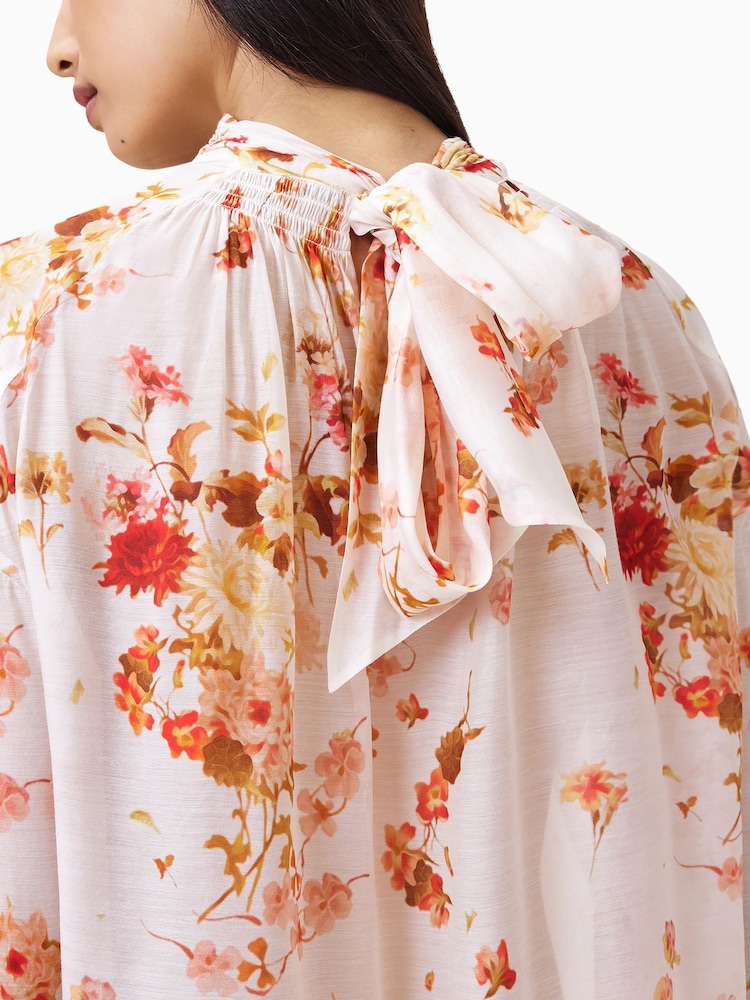 AllSaints White Pearla Top - Image 2 of 9