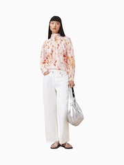 AllSaints White Pearla Top - Image 3 of 9