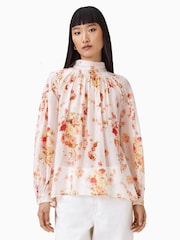 AllSaints White Pearla Top - Image 4 of 9