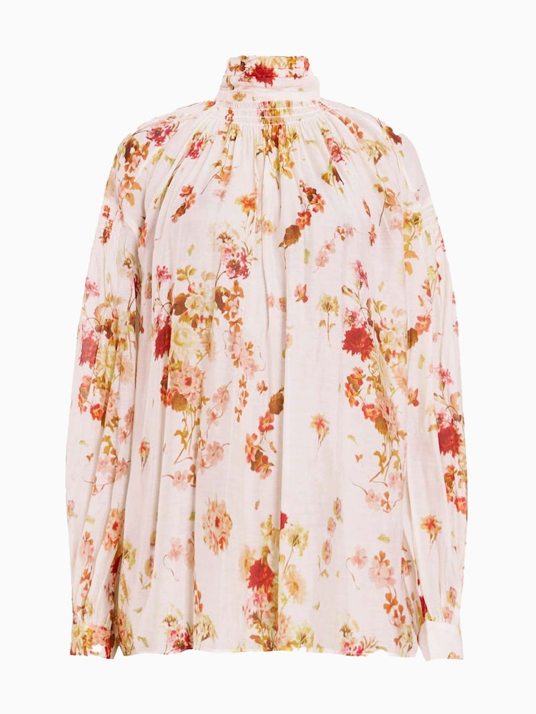 AllSaints White Pearla Top - Image 9 of 9