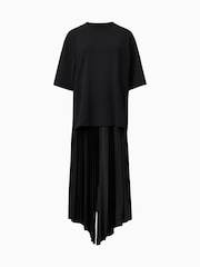 AllSaints Black Jax T-Shirt Dress - Image 10 of 10