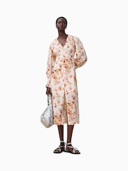 AllSaints White Taylen Dress - Image 1 of 8