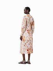 AllSaints White Taylen Dress - Image 7 of 8