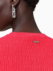 AllSaints Red Dael Top - Image 5 of 8