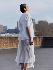 AllSaints White Jax T-Shirt Dress - Image 1 of 10