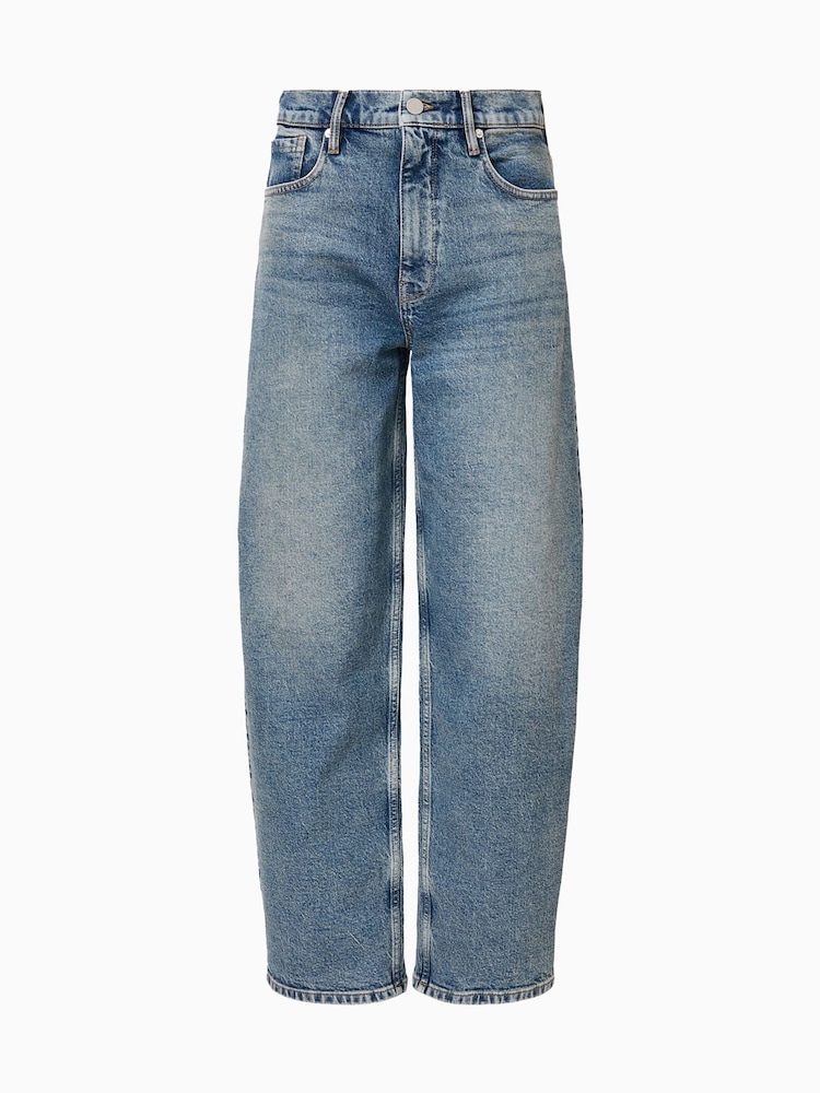 AllSaints Grey Sadie Barrel Jeans - Image 7 of 7