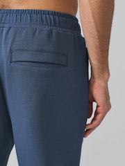 Steel Blue Signature Soft Touch Modal Slim Fit Cuffed Joggers - Image 6 of 10