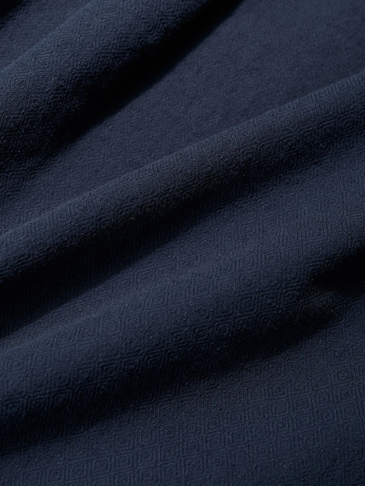 Seasalt Cornwall Blue Mens Rigging Overshirt - Image 6 of 6
