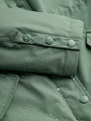 Seasalt Cornwall Green Petite Petite Plant Hunter Waterproof Parka Coat - Image 4 of 5