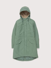 Seasalt Cornwall Green Petite Petite Plant Hunter Waterproof Parka Coat - Image 5 of 5