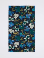 Seasalt Cornwall Blue Pretty Circle Scarf - Image 1 of 5