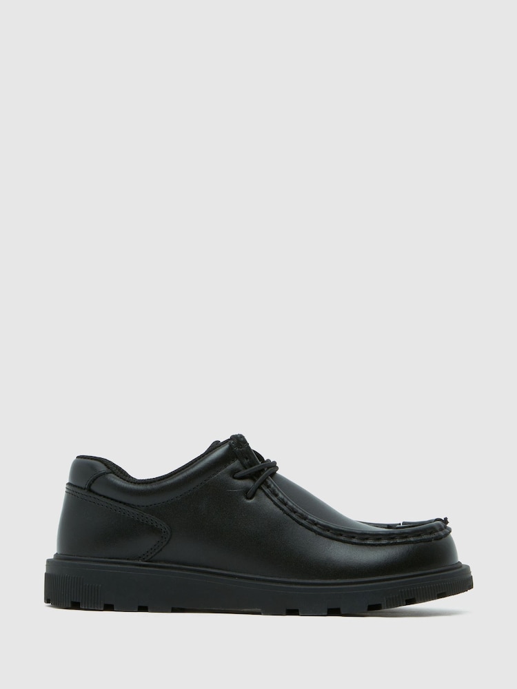 Schuh BTS Lazer Lace-Up Black Shoes - Image 1 of 4