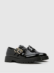 Schuh Loyal T-Bar Black Shoes - Image 2 of 4