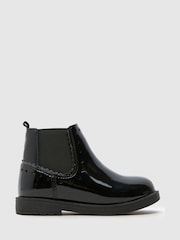 Schuh BTS Classic Chelsea Black Boots - Image 1 of 4