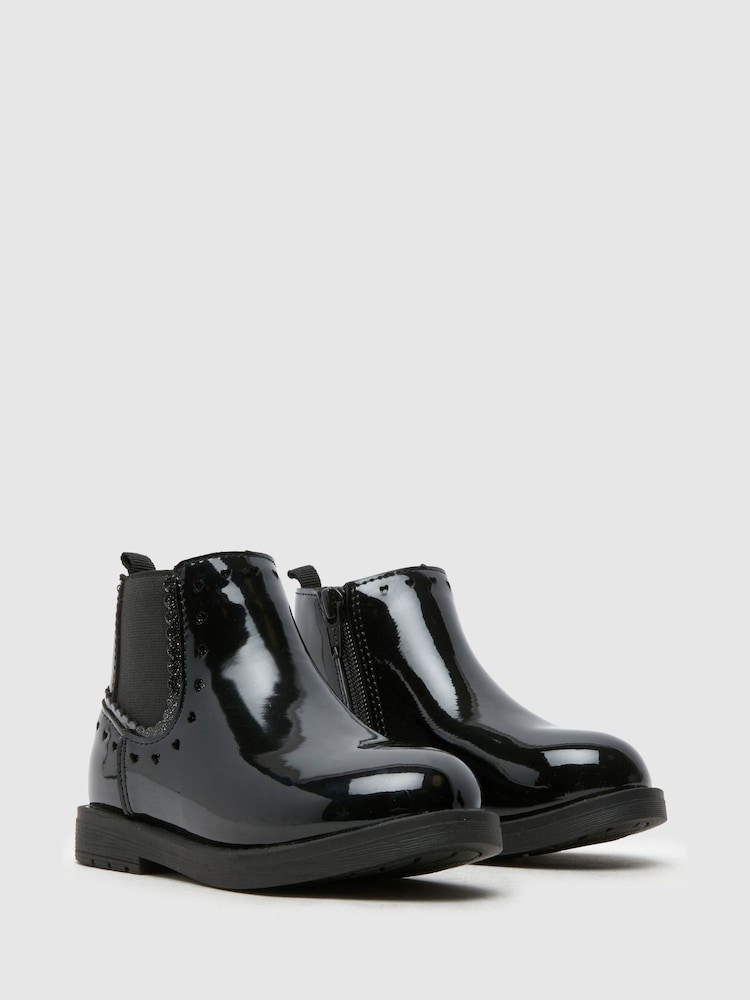 Schuh BTS Classic Chelsea Black Boots - Image 2 of 4