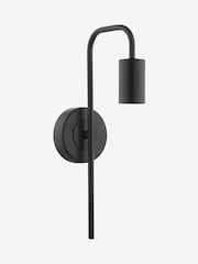 Dar Lighting Matt Black Dena Wall Light - Image 6 of 6