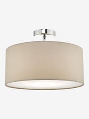 Dar Lighting Taupe Easy Fit Ronda Pendant Light - Image 2 of 4
