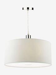 Dar Lighting White Easy Fit Ronda Pendant Light - Image 1 of 3