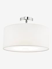 Dar Lighting White Easy Fit Ronda Pendant Light - Image 2 of 3