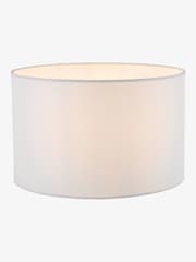 Dar Lighting White Pyramid Drum Shade - Image 1 of 3