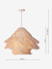 Dar Lighting Preveli Pendant Light - Image 4 of 5