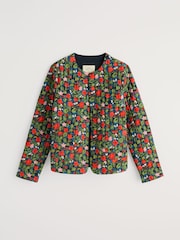 Seasalt Cornwall Blue Samson Hill Quilted Jacket - Image 4 of 5
