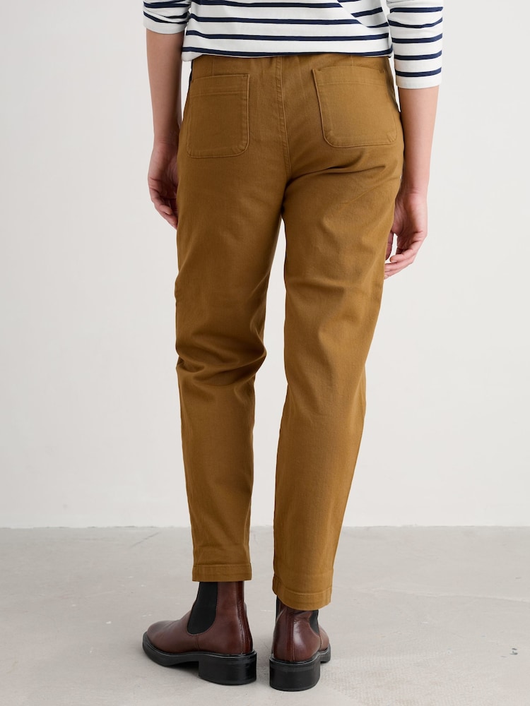 Seasalt Cornwall Yellow Petite Waterdance Trousers - Image 2 of 6