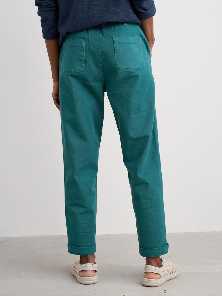 Seasalt Cornwall Green Petite Waterdance Trousers - Image 2 of 6