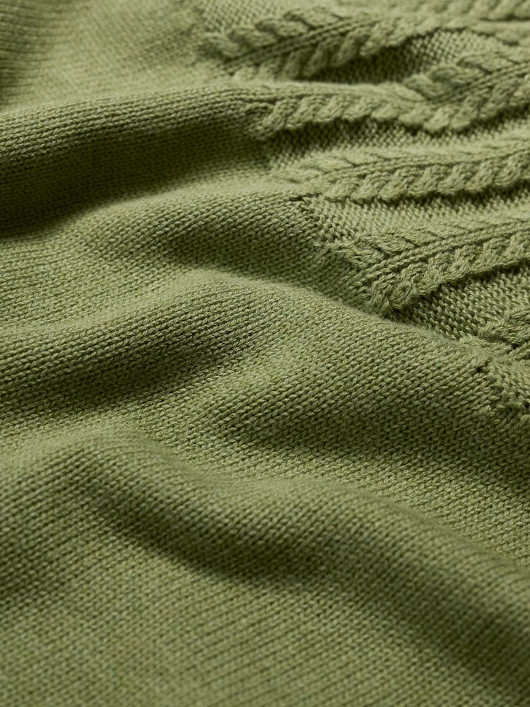 Seasalt Cornwall Green Stone Chat Cotton Jumper - Image 5 of 5